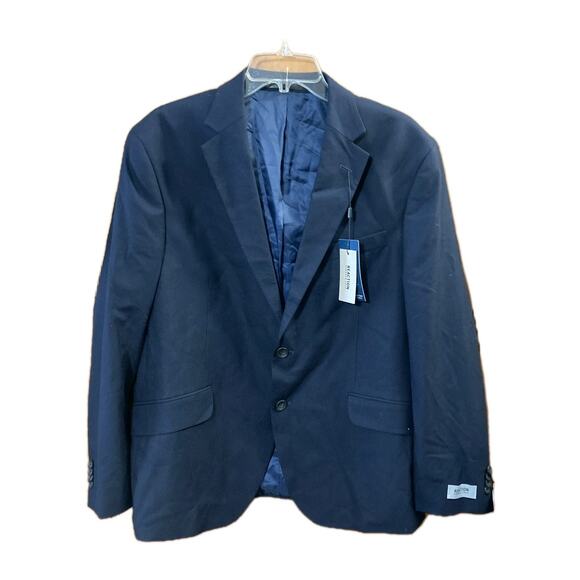 Kenneth Cole Men's Reaction Techni-Cole Ready Flex Suit Jacket New Sz 44S Navy - Picture 1 of 7